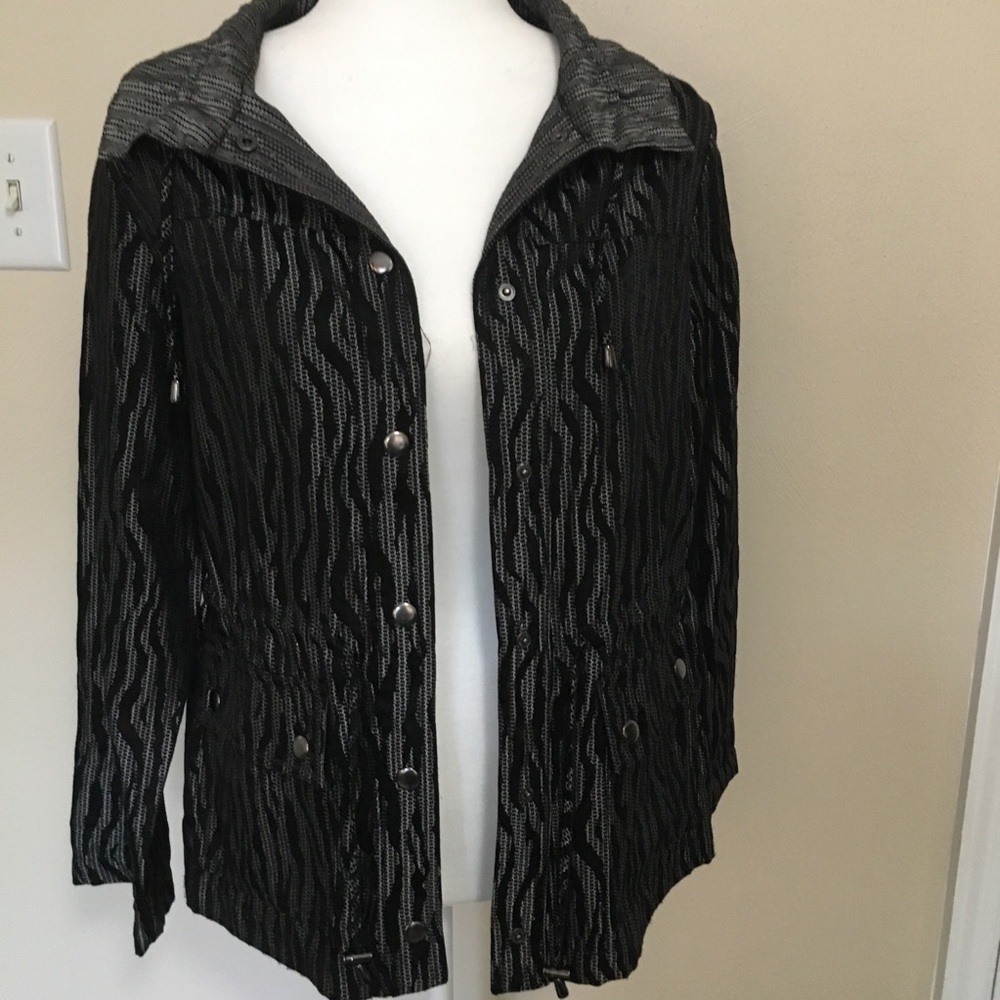 Ruby Road Snap Front polyester Jacket - image 4